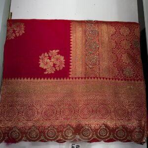 Premium Banarasi Khaddi Georgette Saree
