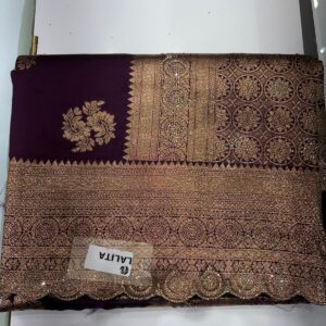Premium Banarasi Khaddi Georgette Saree